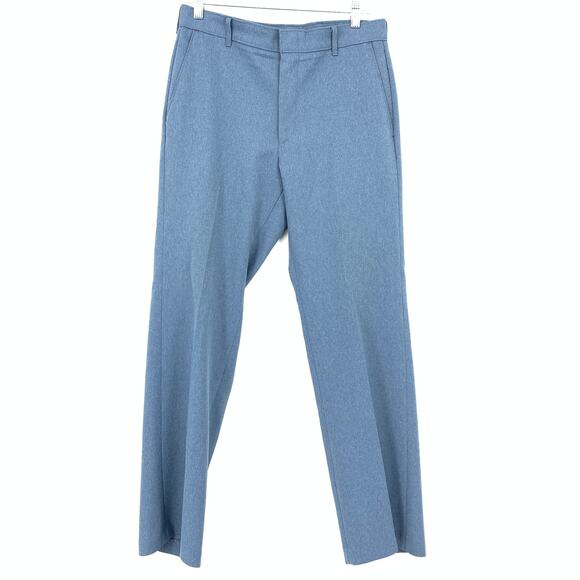 SOLD Vintage Levis Action Slacks Mens Size 31" X 30" Light Blue Trouser Pants - Picture 2 of 6